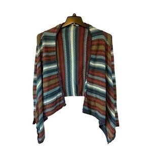 Roxy Womens Waterfall Front Knit Cardigan Multicolour Size X-Small